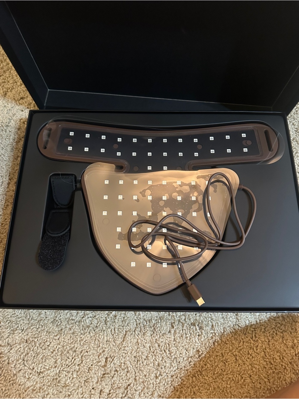 Brown LED Neck & Chest Skincare Device - Picture 4 of 6